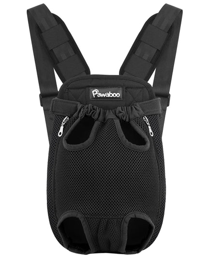 Hunde Rucksack Fronttrage Schwarz