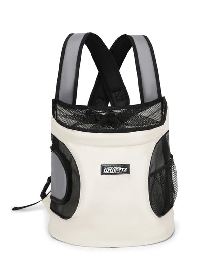 Brust-Rucksack Beige fuer Hunde & Katzen