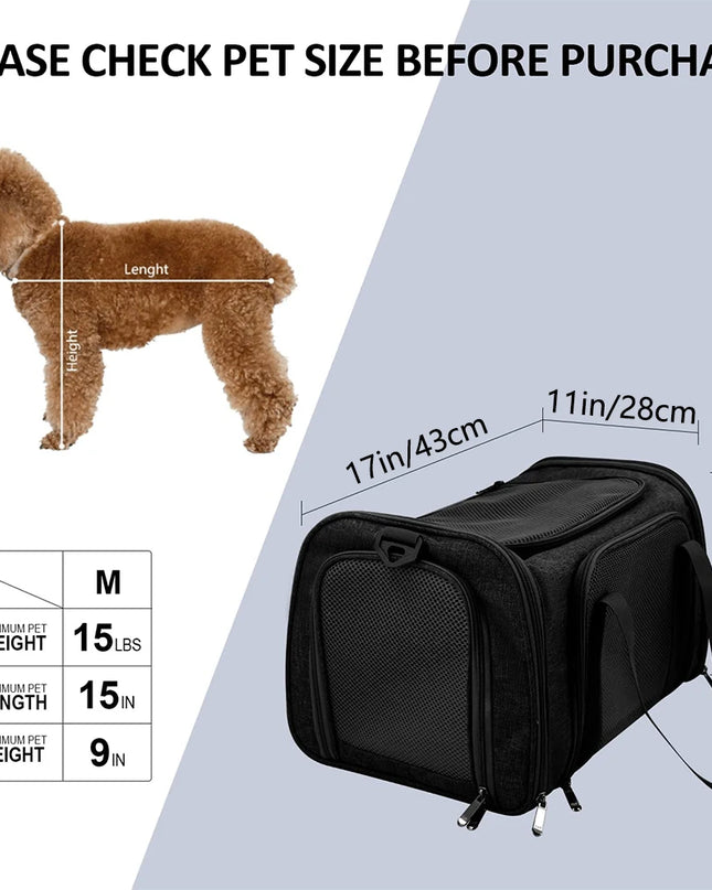 Transport-Rucksack für kleine Hunde & Katzen