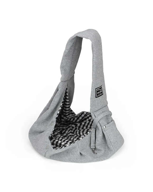 Transport-Schultertasche Polyester in Braun