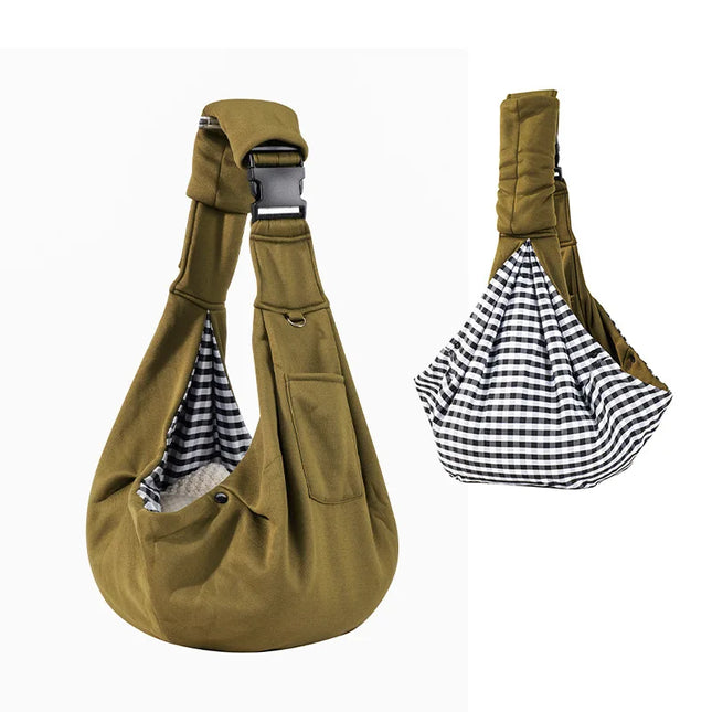 Hundetasche Grün für kleine Hunde
