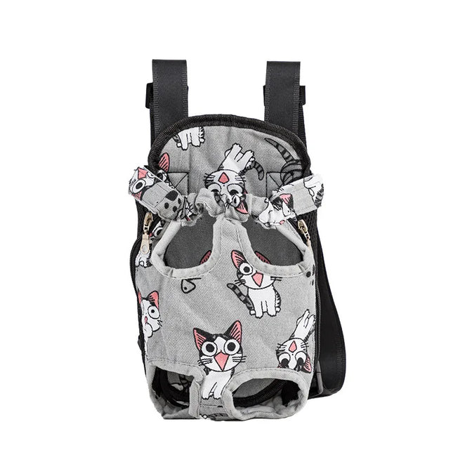 Hunde Rucksack Camouflage mit Netz