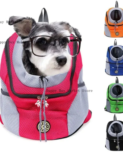 Hunde Rucksack Fronttrage - Rosérot