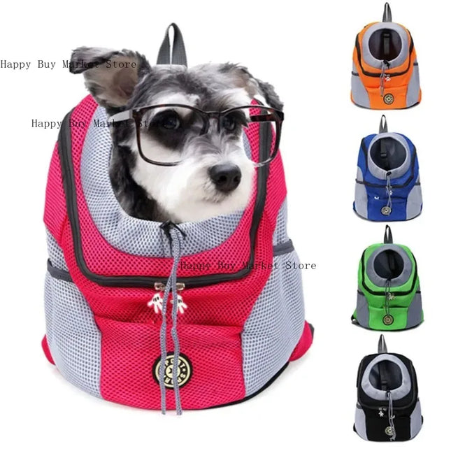 Hunde Rucksack Atmungsaktiv mit Tragegurt