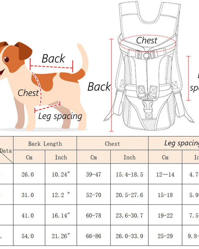 Katzen & Hunde Rucksack Pink - Atmungsaktiv