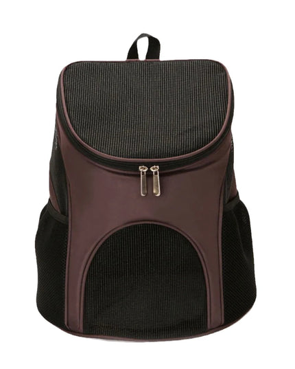 Katzen Rucksack Mesh Kaffee Atmungsaktiv