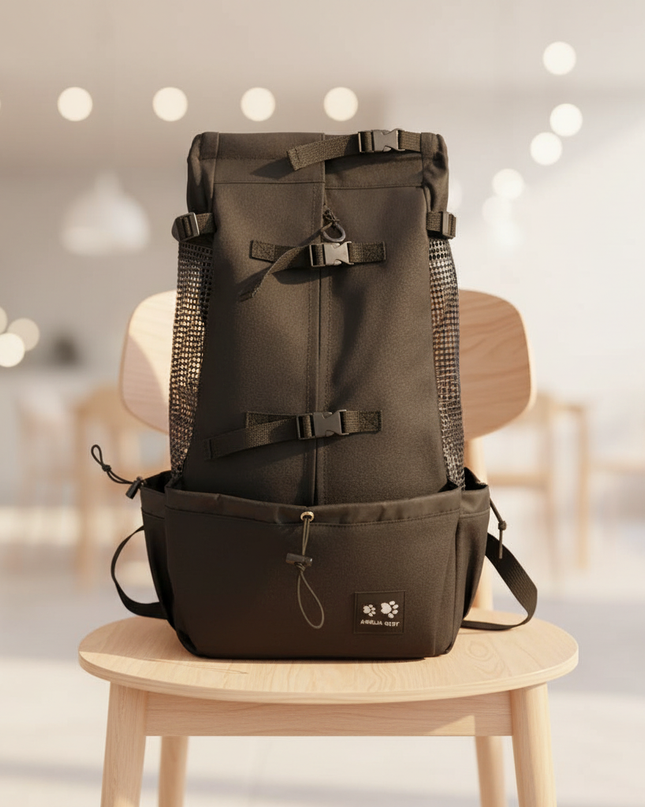 hunde-rucksack-atmungsaktiv-schwarz-4 - lifestyle