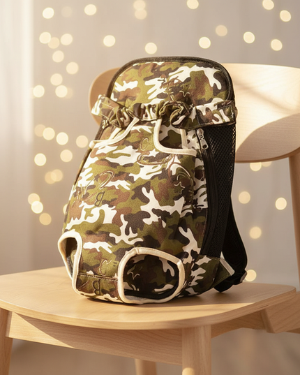 hunde-rucksack-beine-frei-camouflage - lifestyle