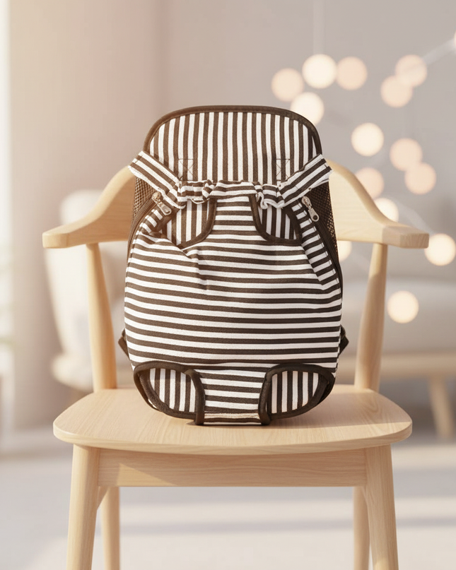 hunde-rucksack-beine-frei-schwarz-weiss - lifestyle