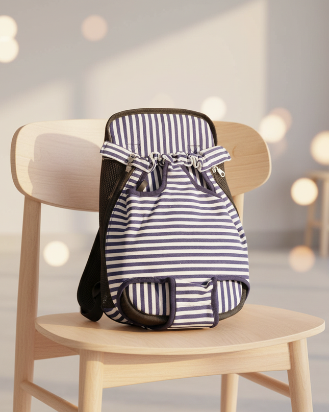 hunde-rucksack-beine-raus-blau-weiss - lifestyle
