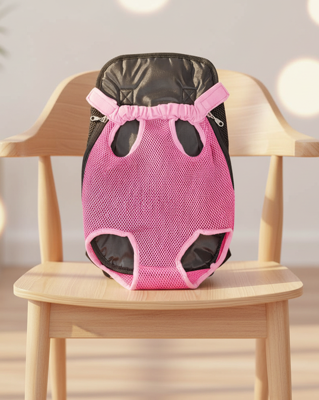 hunde-rucksack-beine-raus-rosarot-kleine-hunde - lifestyle