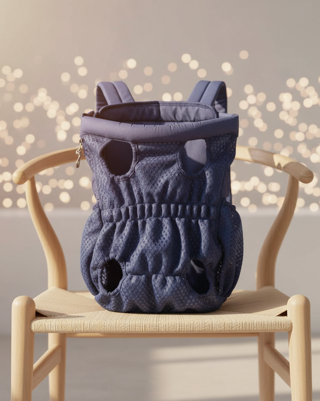 hunde-rucksack-blau-atmungsaktiv - lifestyle