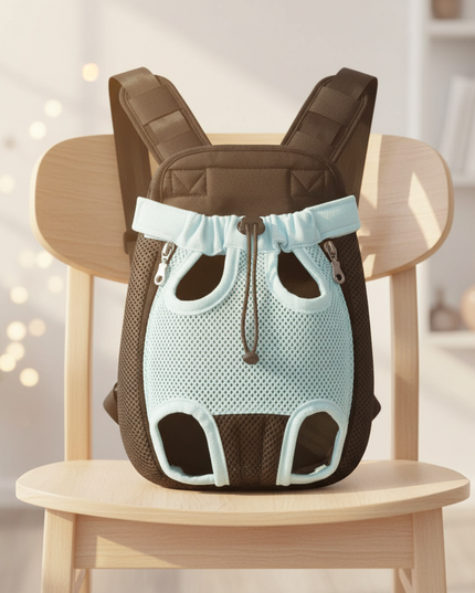 hunde-rucksack-blau-kleine-hunde-katzen - lifestyle
