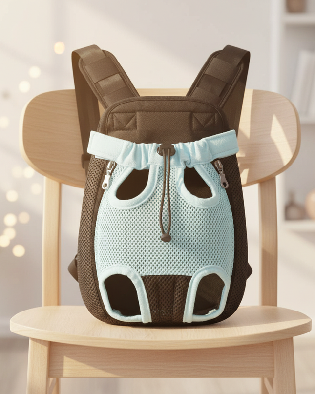 hunde-rucksack-blau-kleine-hunde-katzen - lifestyle