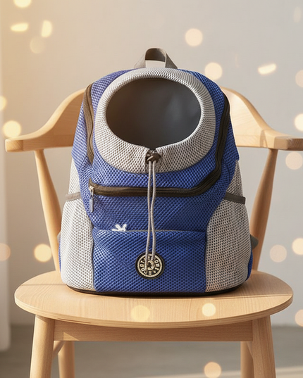 hunde-rucksack-blau-kleine-hunde - lifestyle