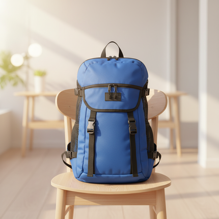 hunde-rucksack-blau-leicht-belueftet - lifestyle