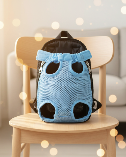 hunde-rucksack-camouflage-hellblau - lifestyle