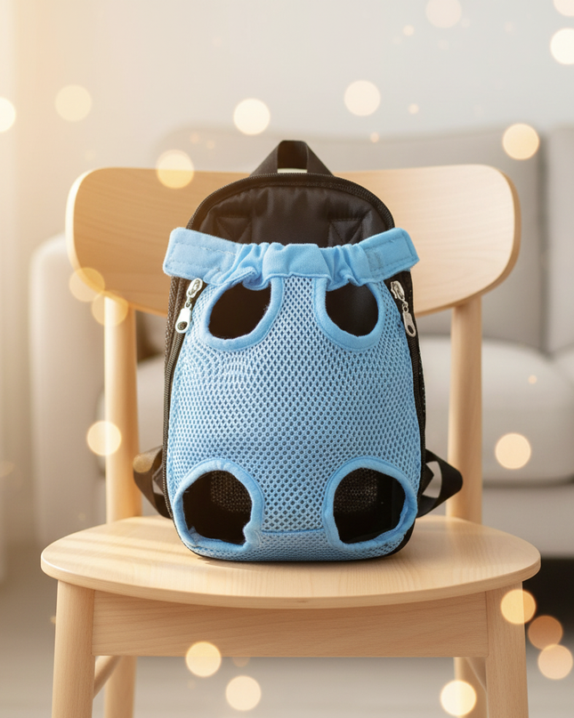 hunde-rucksack-camouflage-hellblau - lifestyle