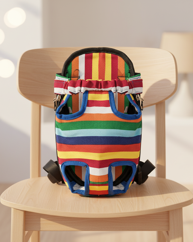 hunde-rucksack-camouflage-netz-tragegriff-color - lifestyle