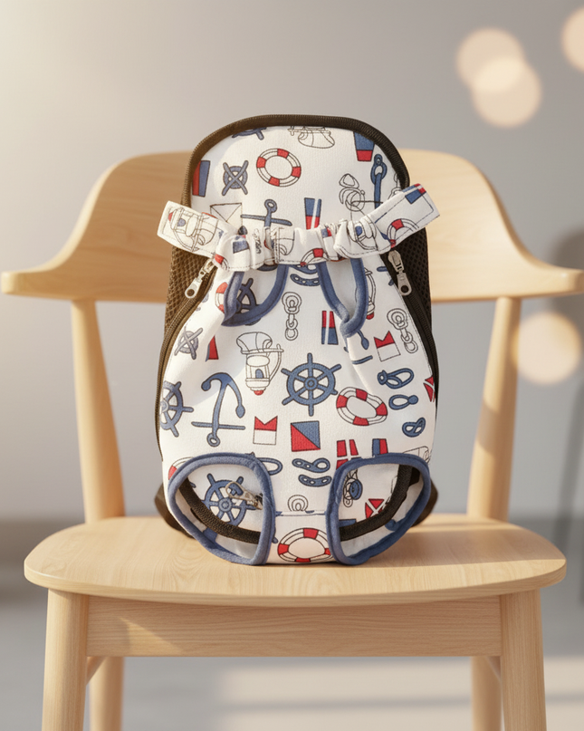 hunde-rucksack-dunkelgrau-beinausschnitt - lifestyle