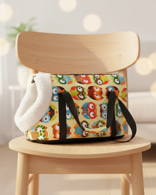 hunde-rucksack-fleece-futter-winddicht - lifestyle