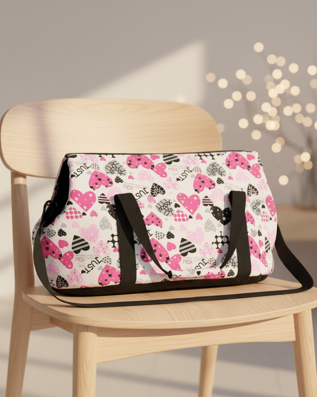 hunde-rucksack-kleine-hunde-katzen-motiv-streifen - lifestyle