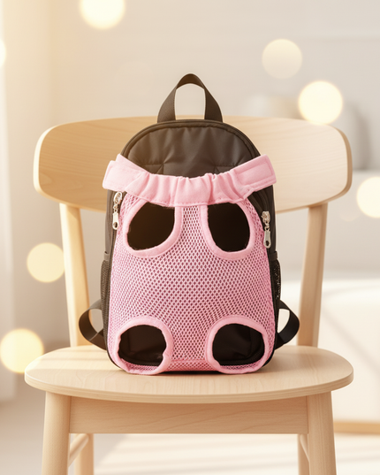 hunde-rucksack-pink-camouflage-luftig - lifestyle