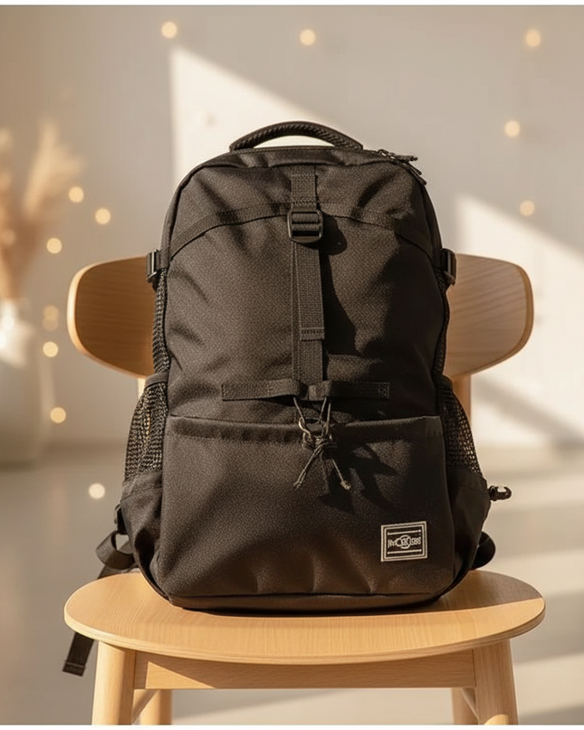 hunde-rucksack-schwarz-atmungsaktiv-robust - lifestyle