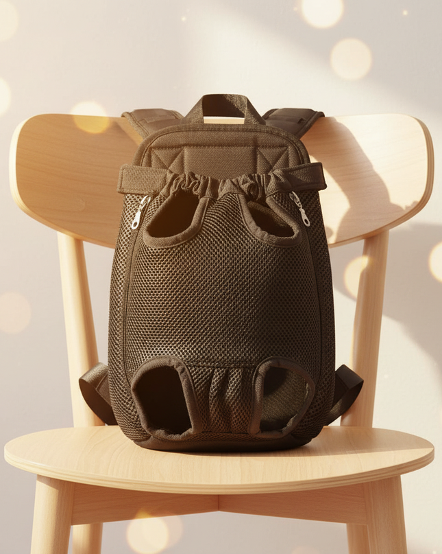 hunde-rucksack-schwarz-kleine-hunde-katzen - lifestyle