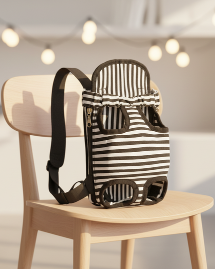 hunde-rucksack-zebra-atmungsaktiv - lifestyle