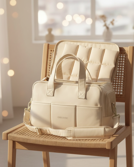 hunde-tragetasche-baumwolle-beige-kissen-s-m - lifestyle