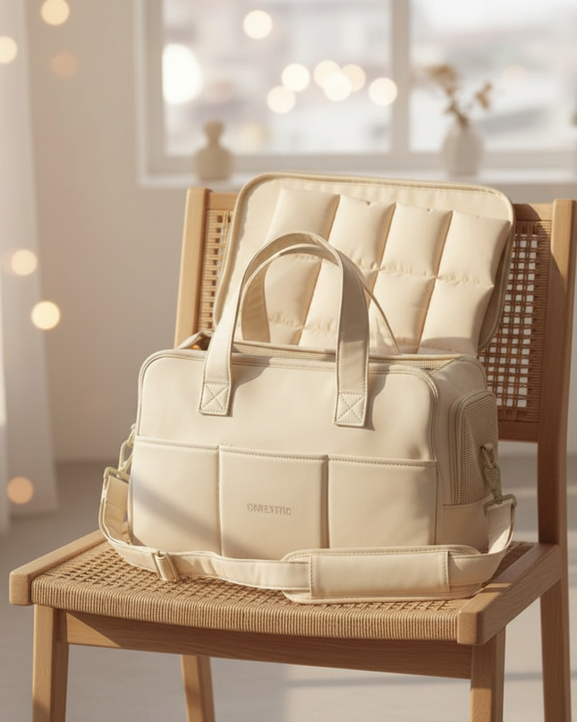 hunde-tragetasche-baumwolle-beige-kissen-s-m - lifestyle