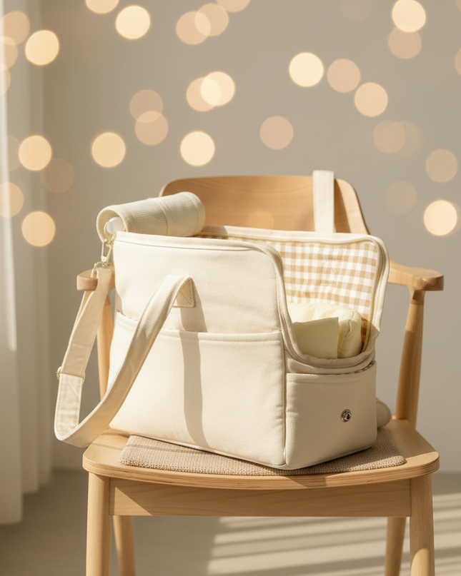 hunde-tragetasche-baumwolle-beige-matte - lifestyle