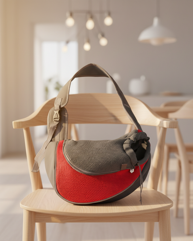 katzen-rucksack-rot-mesh-einsaetze - lifestyle