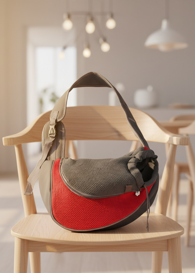 katzen-rucksack-rot-mesh-einsaetze - lifestyle