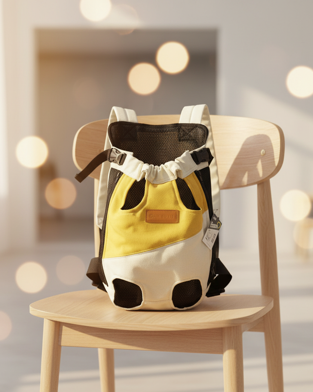 tier-rucksack-weiss-atmungsaktiv-verstellbar - lifestyle