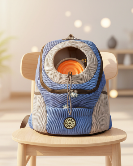 transport-rucksack-atmungsaktiv-netz-kleine-hunde-katzen - lifestyle