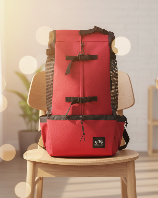 transport-rucksack-camouflage-rot - lifestyle