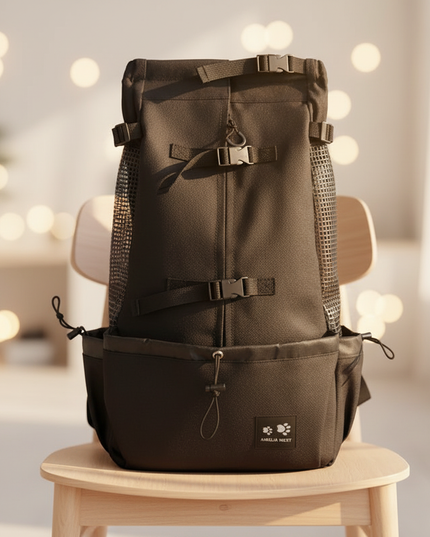transport-rucksack-camouflage-schwarz - lifestyle