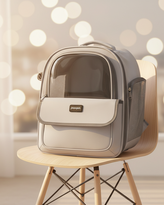 transport-rucksack-grau-faltbar-belueftet - lifestyle