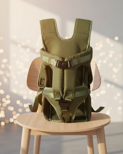 transport-rucksack-gruen-atmungsaktiv - lifestyle