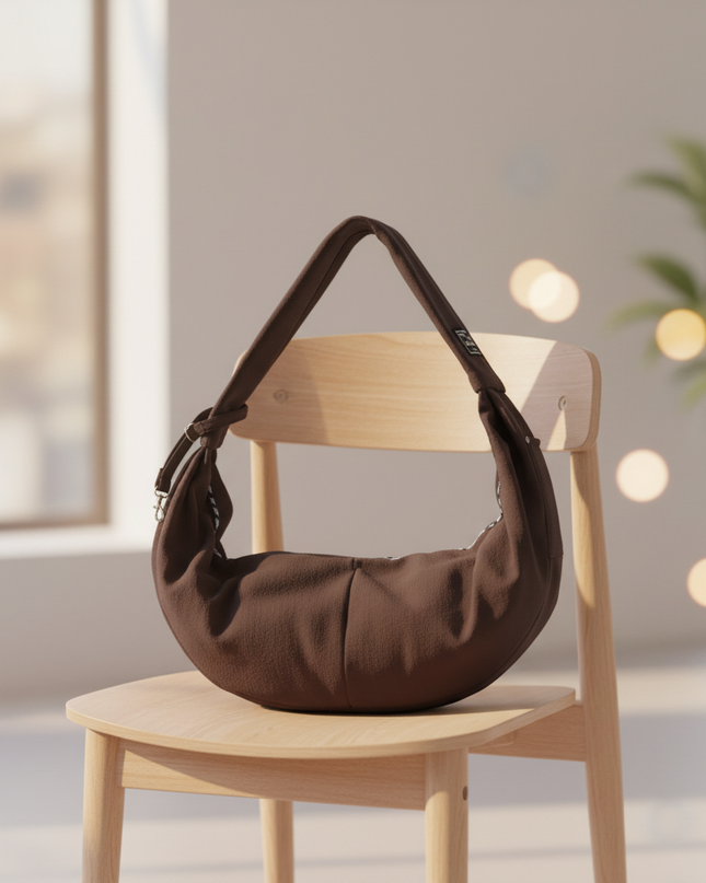 transport-schultertasche-polyester-braun - lifestyle