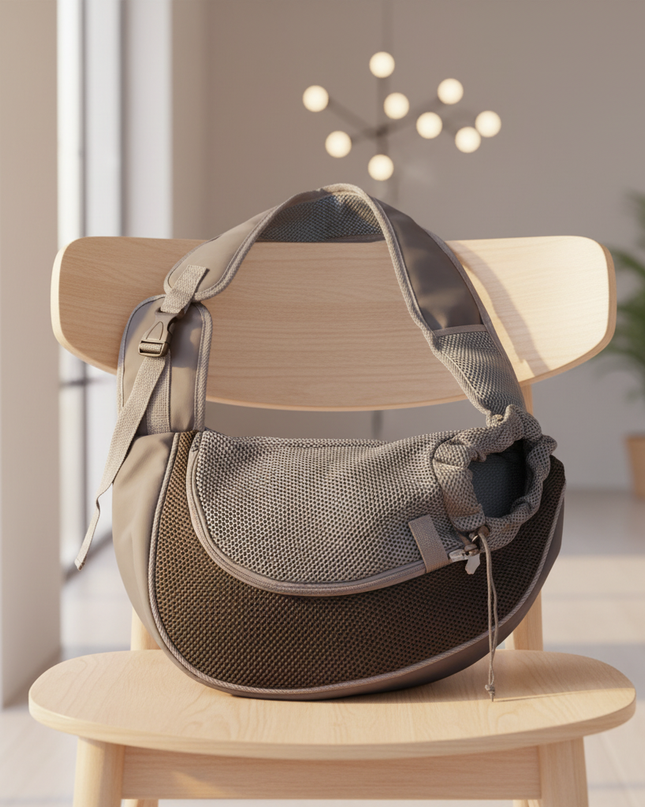 transport-sling-schwarz-hund-katze - lifestyle