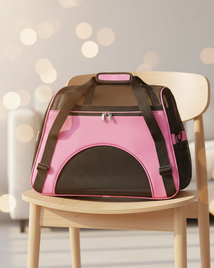 transporttasche-faltbar-atmungsaktiv-s-pink - lifestyle
