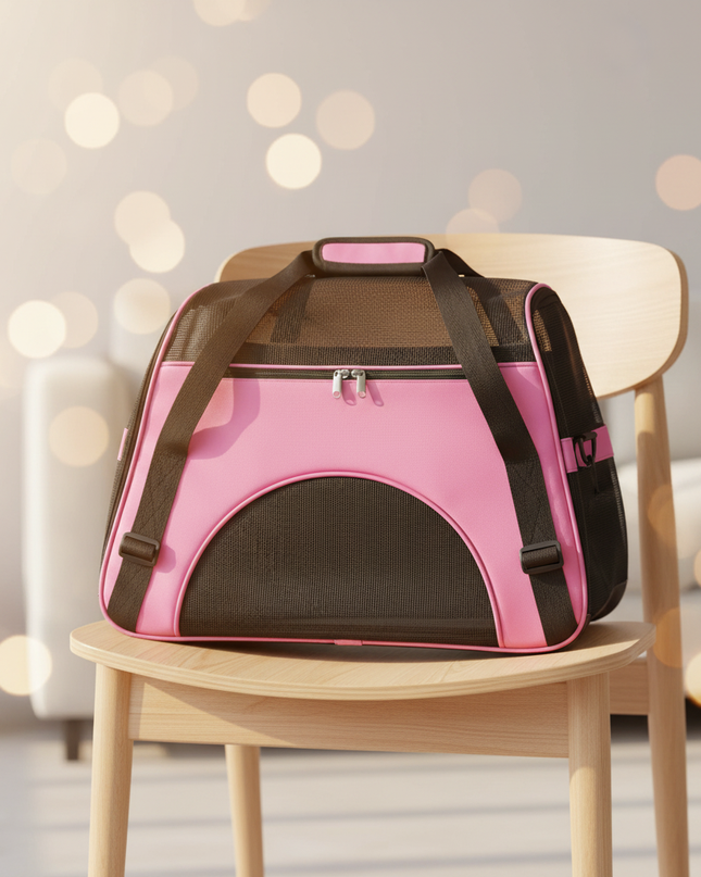 transporttasche-faltbar-atmungsaktiv-s-pink - lifestyle