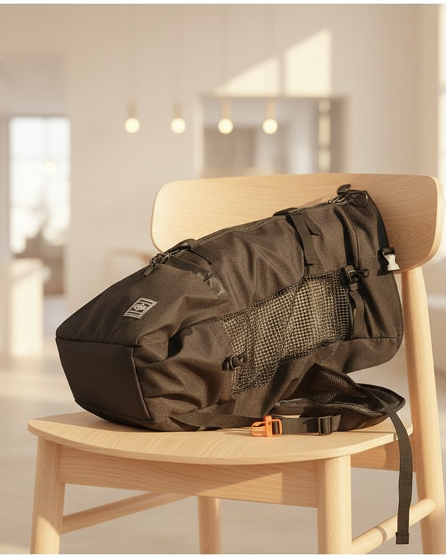 wander-rucksack-hunde-atmungsaktiv-schwarz - lifestyle